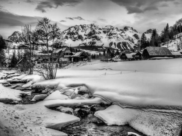 Winter in den Bergen