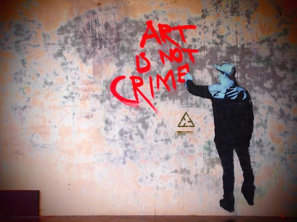 ART IS NOT CRIME