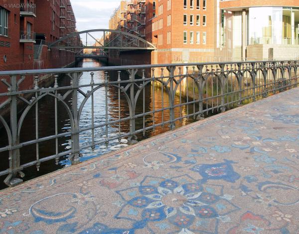 Die Wilhelminenbrücke - Speicherstadt Hamburg
