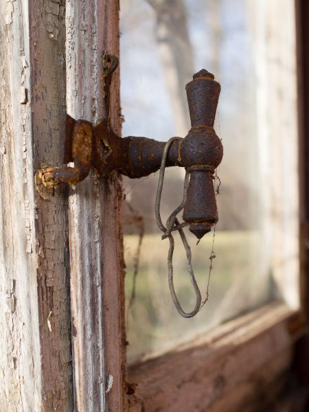 Der alte Fensterriegel