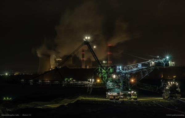 Braunkohletagebau Inden  -  Absetzer 754