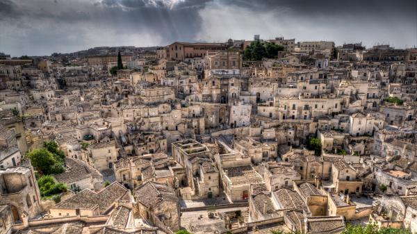 Die Höhlenstadt von Matera