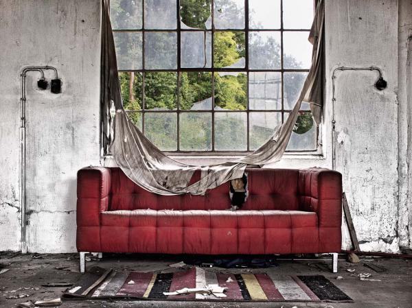 Red Sofa