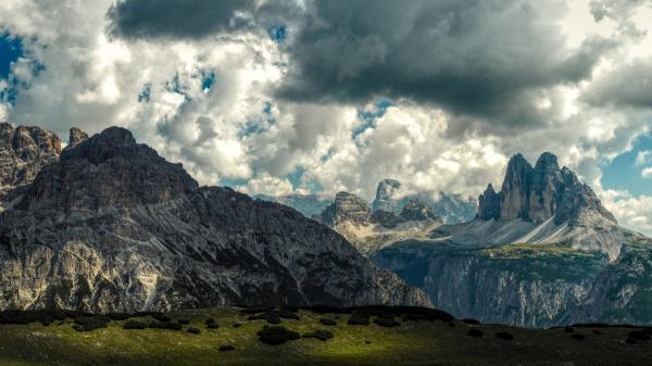 Blick auf das Zinnenplateau