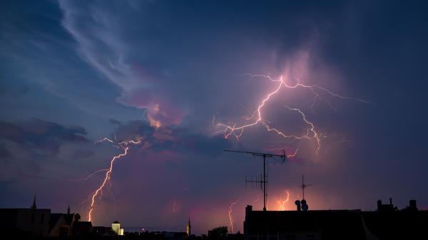 Gewitter über Görlitz