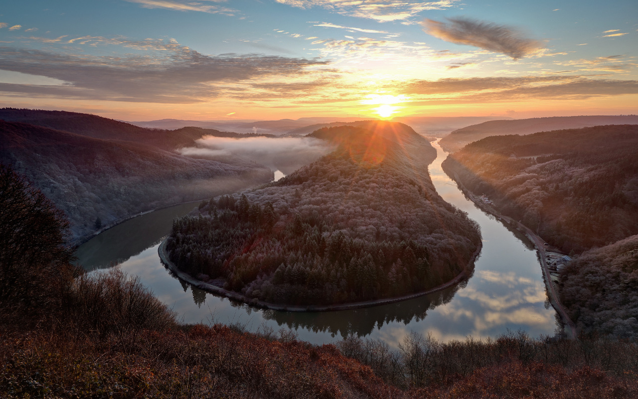 Cloef Saarschleife HIRES + HDR Cloef Saarschleife HIRES + HDR