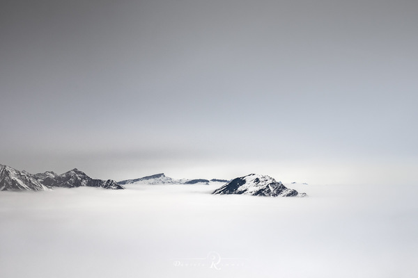 Knapp über den Wolken