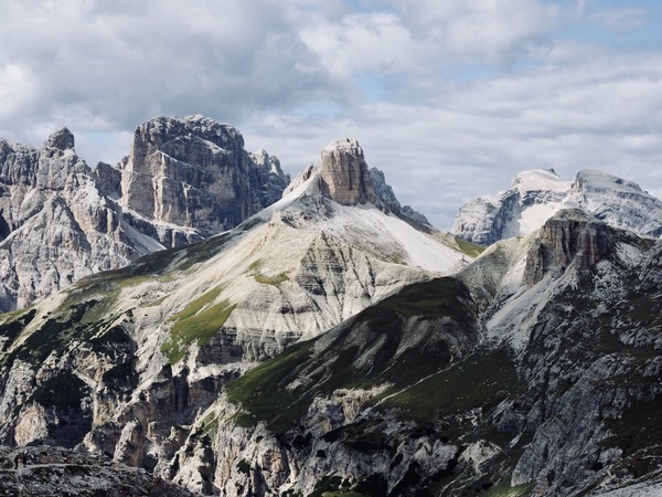 Auf dem Weg zur 3 zinnenhütte