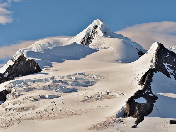 Gletscher, Schnee und Berg