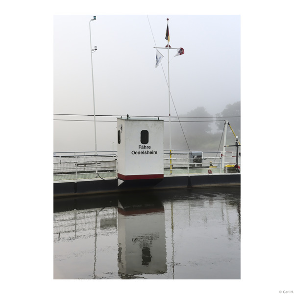 Morgennebel an der Weser
