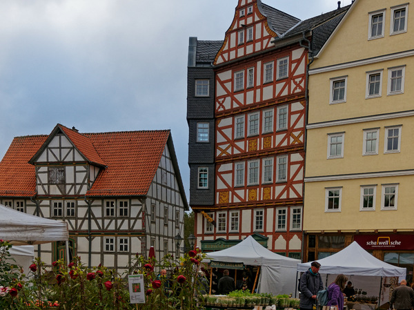 Nordzeile des Marktplatzes