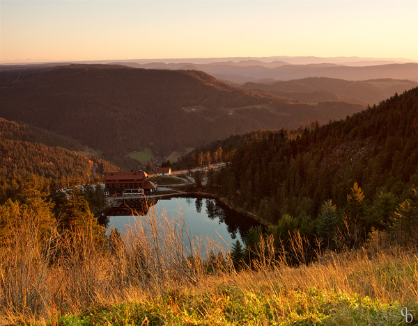 Herbstabend am Mummelsee