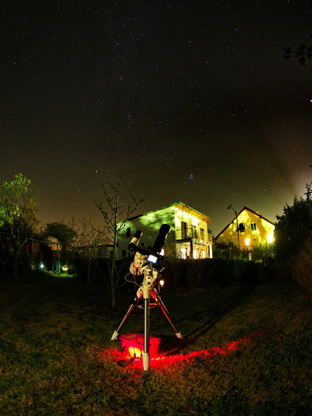 Astrofotosetup für M33