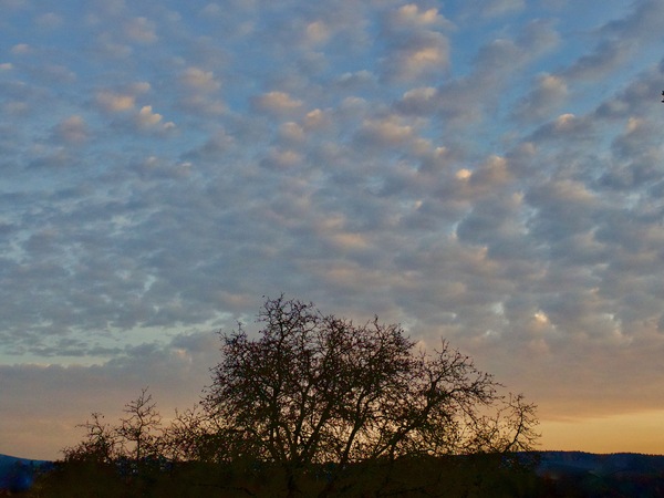 Tupfwolken...