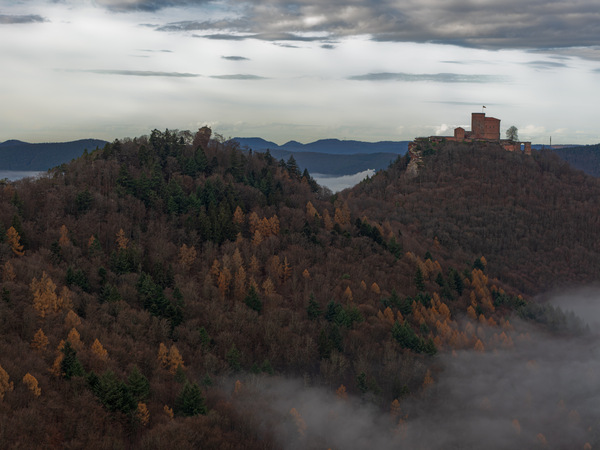 Burg Trifels vom Slevogtfels