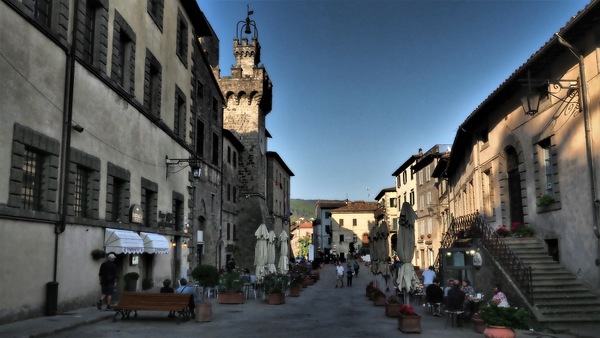 Abendstimmung in Santa Fiora