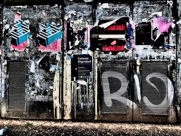Graffito am Ihme-Zentrum