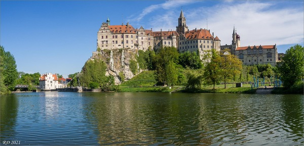 Schloss Sigmaringen - Panorama aus 5 Bilder