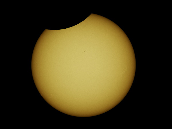 Partielle Sonnenfinsternis