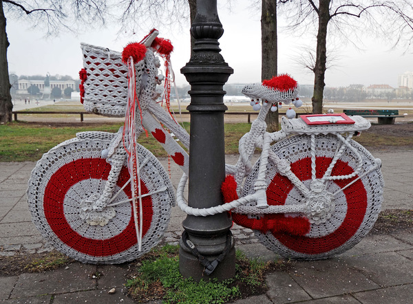 Fahrradstrickanzug