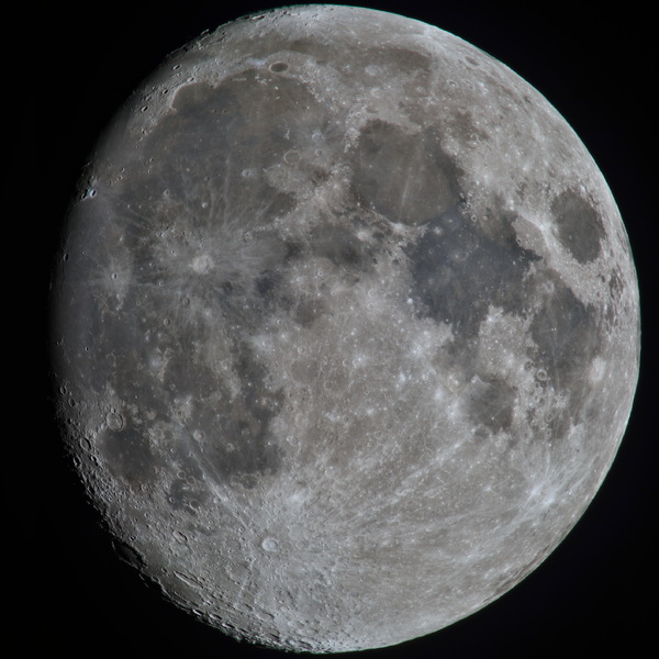Mond 91% beleuchtet