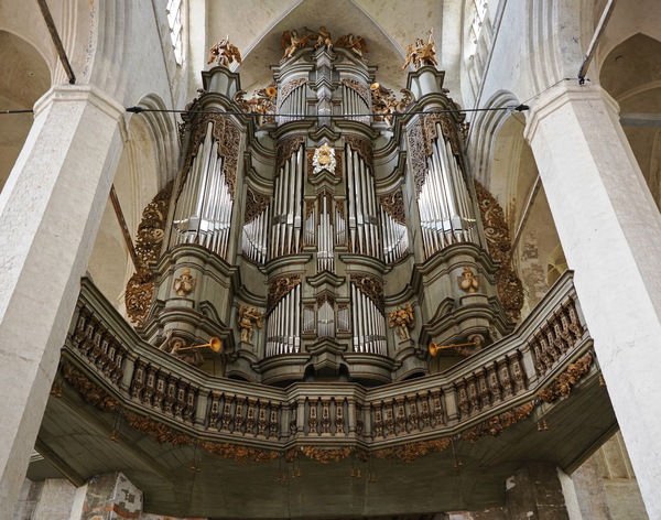 St. Jacobi Kirchengebäude in Stralsund
