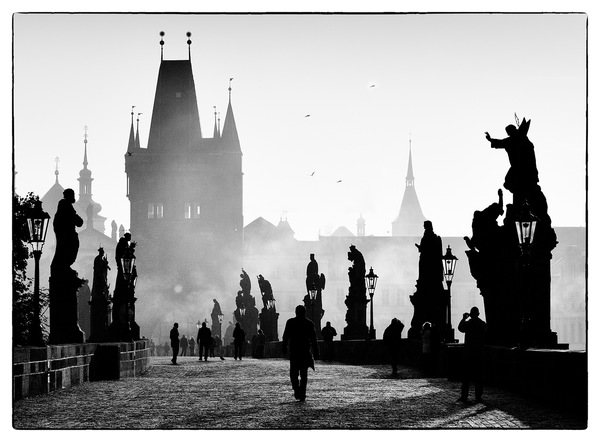 Karlsbrücke am Morgen _