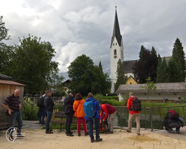 Gestern Abend in Oberstdorf...