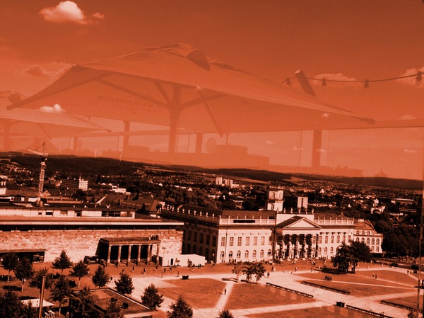 Fridericianum beschirmt