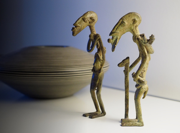 Zwei Figuren aus Mali
