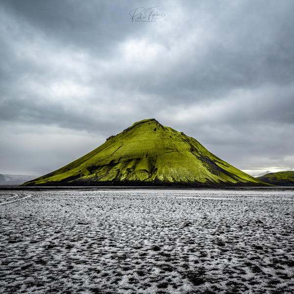 Maelifell nach Hagelsturm