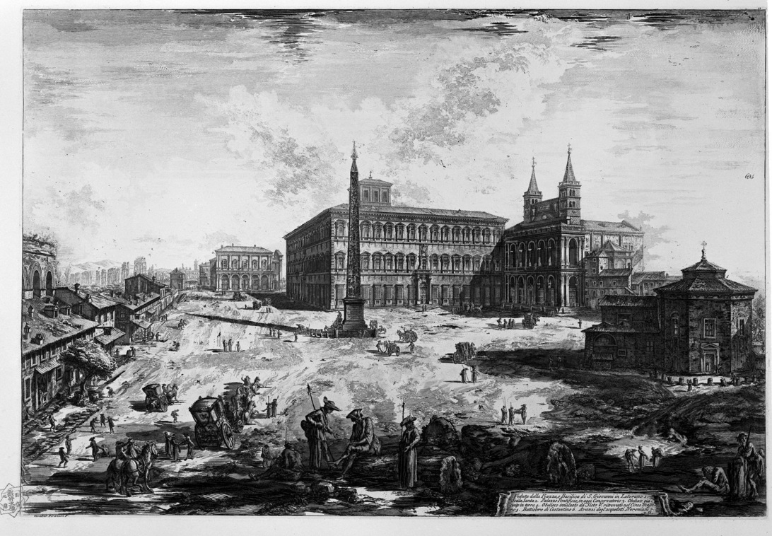 Der Lateran in der Mitte des18.Jahrhunderts Kuperstich von Piranesi Quelle Wikipedia.jpg