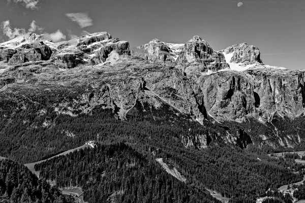 Blick auf die Sella