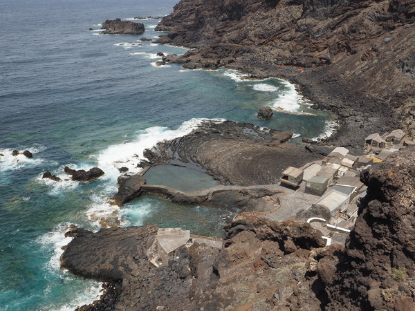 Blick auf Pozo de las Calcosas