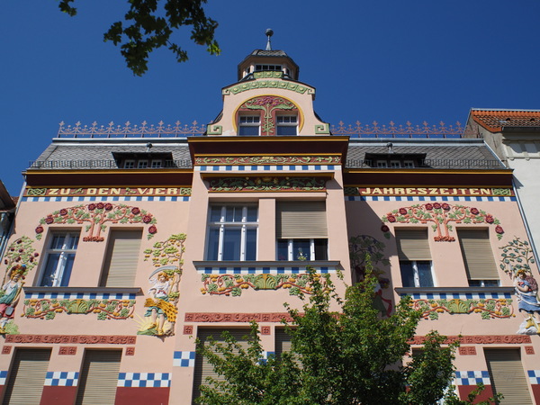 Wittenberge_Jugendstilfassade
