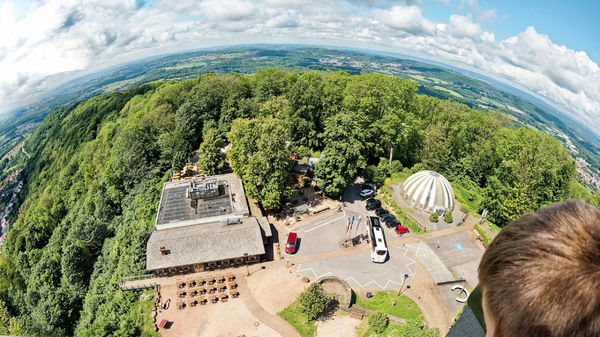 Blick vom Schaumbergturm in Tholey/Theley...