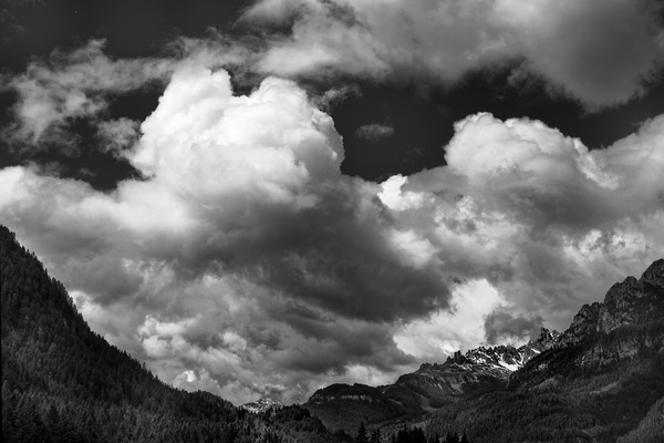 Im Fassatal,in der Nähe von Pozza di Fassa