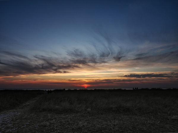 21-Sonnenuntergang Ostsee!