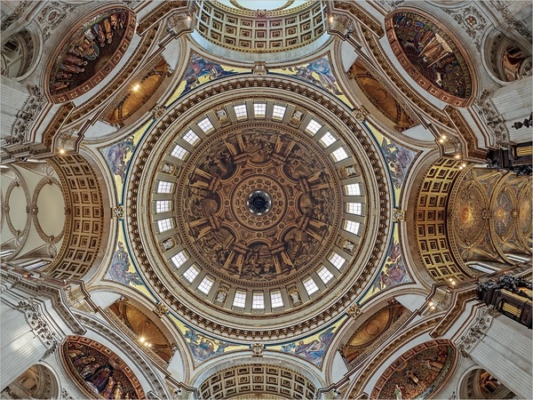 London St. Paul's Cathedral Kuppel
