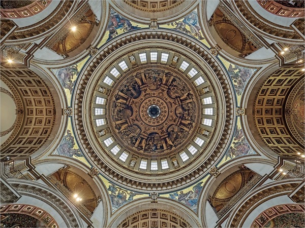 London St. Paul's Cathedral Kuppel