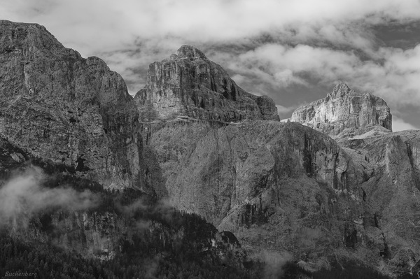 Sella mit Pisciadu und Dent de Mezdi