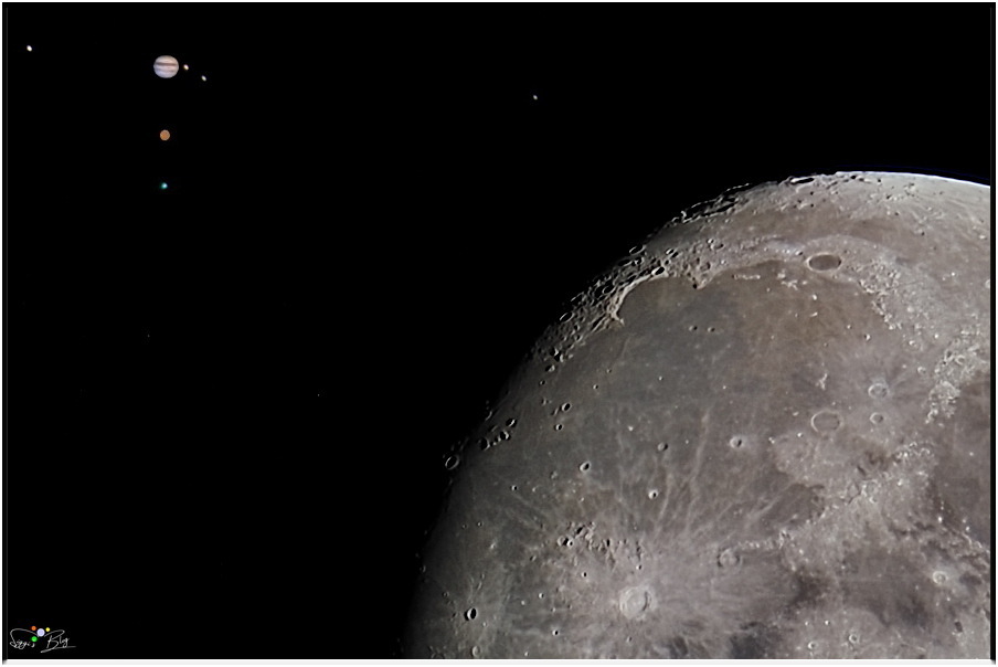 Planeten bei 400mm