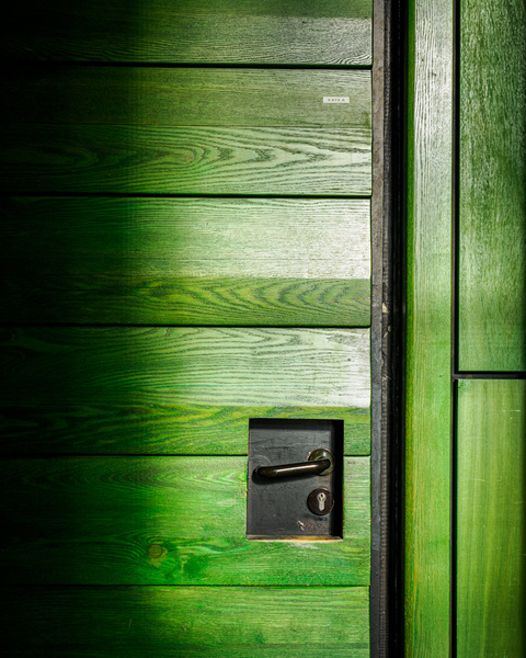 green door