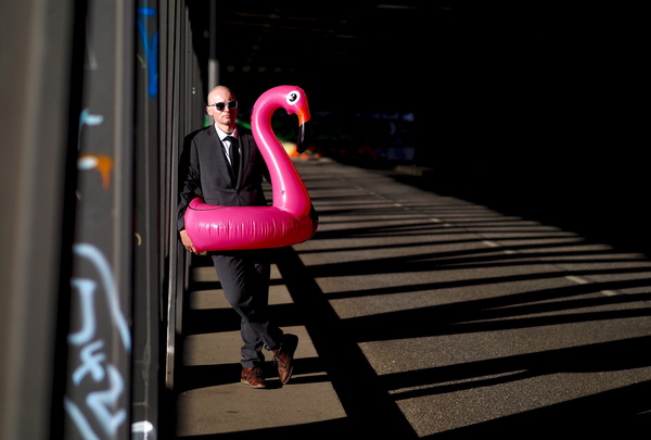 WT 12/13. (außer Konkurrenz) der Flamingomann