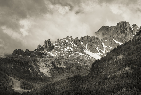 Die Bergwelt....