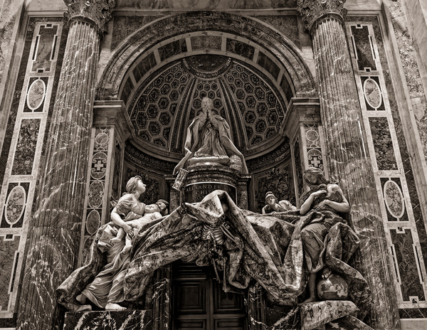 Grabmal des Papstes Alexander VII