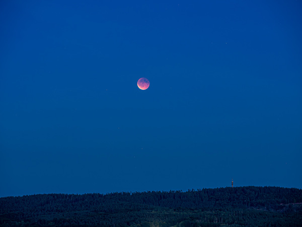 Totale Blutmondfinsternis 20:35 Uhr