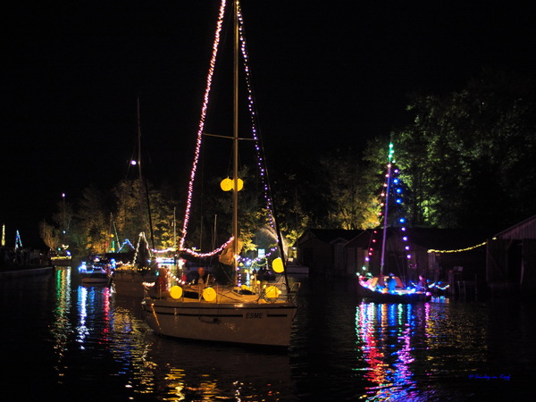 Lampionfest auf der Elde