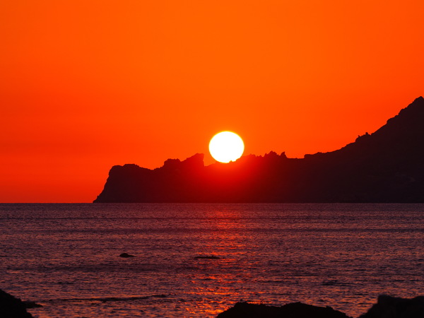 Auch die Sonne wird mal müde